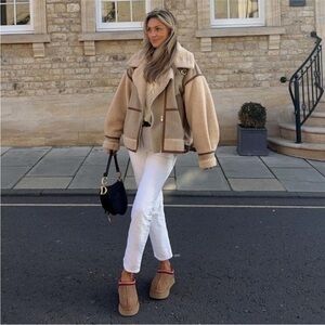 Zara Mom Fit Ankle Jeans